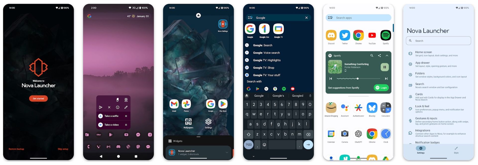 Here are the best Android Launchers 2024