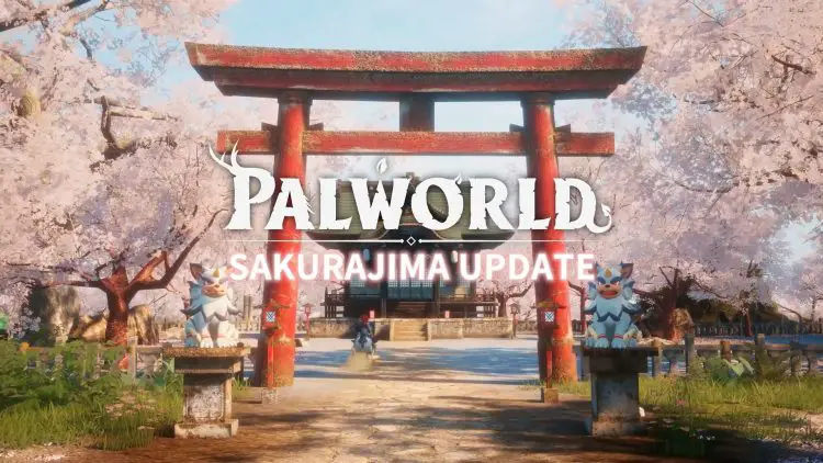 Palworld Sakurajima update