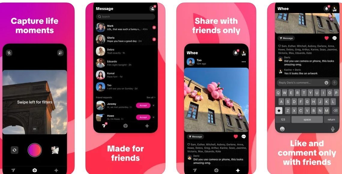 TikTok Whee app launched as a competitor to Instagram