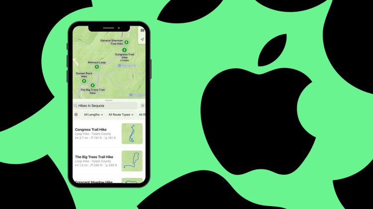 Apple introduced a new topographic feature for Apple Maps at WWDC 2024