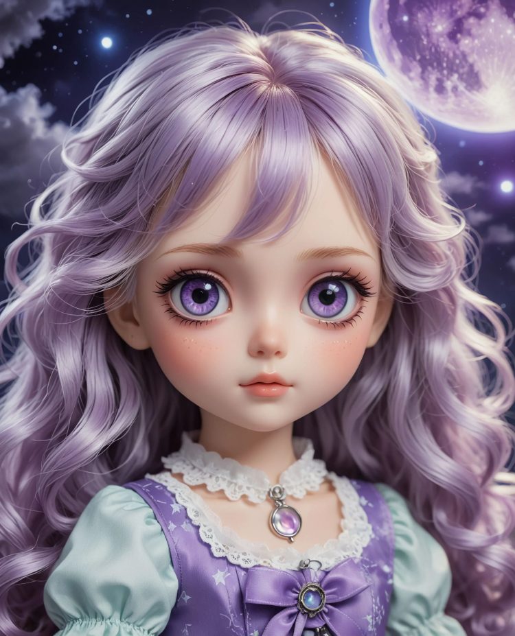 You need this prompt for custom Blythe Doll AI generators