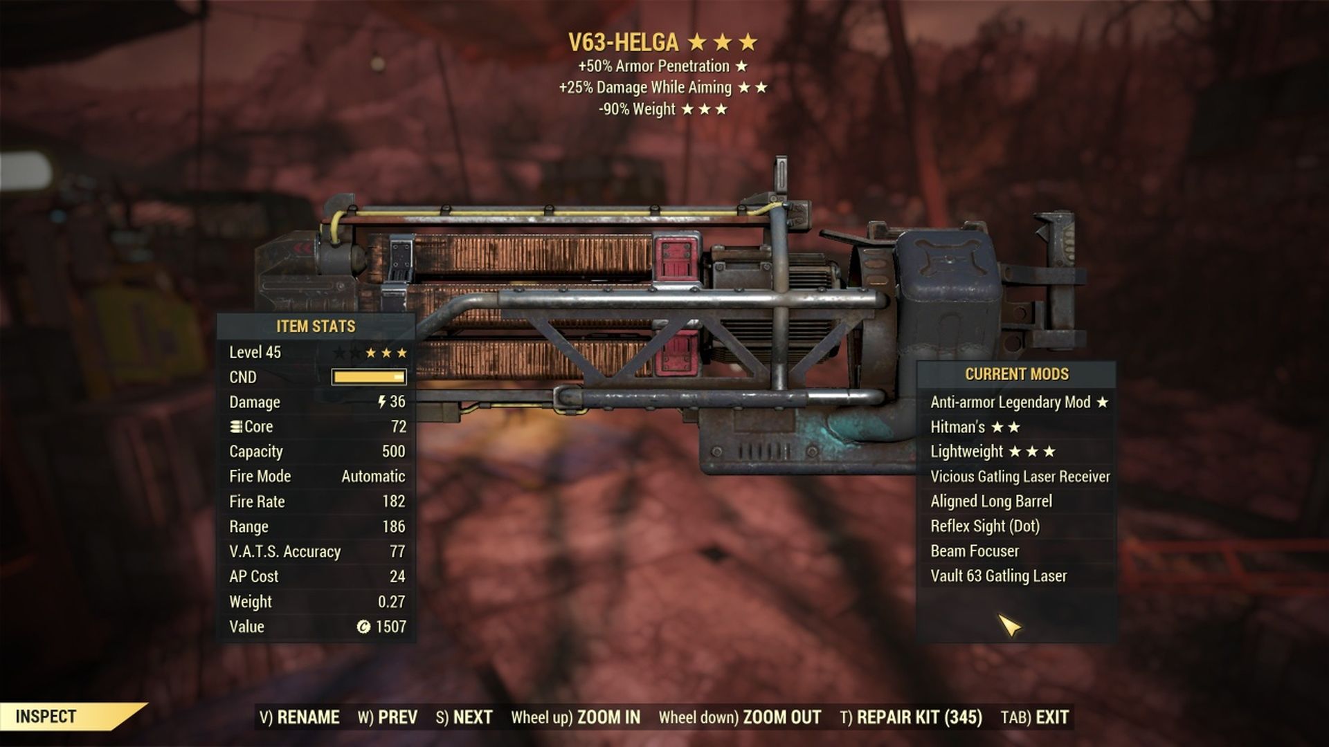 Comment obtenir les nouvelles armes de Fallout 76 Skyline Valley