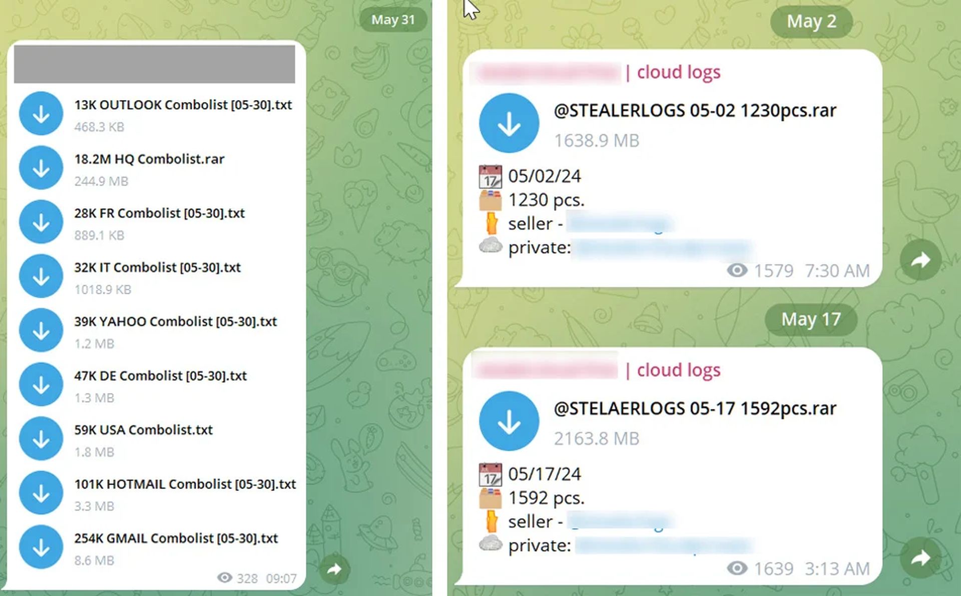 361 millions de comptes volés révélés dans une fuite de liste déroulante Telegram