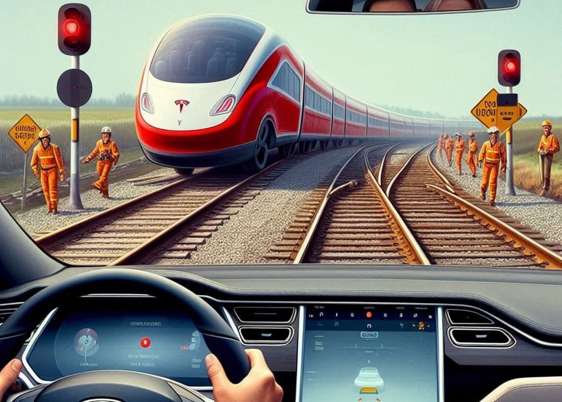 Warning: Tesla’s Autopilot can take you onto train tracks