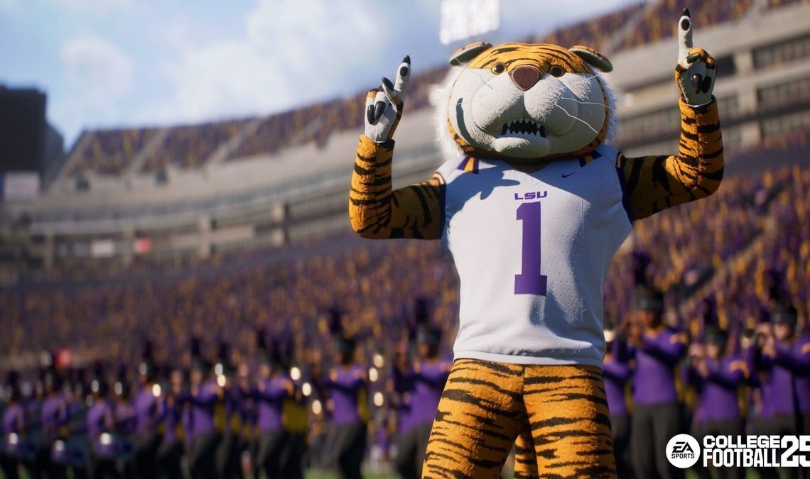 How to change camera angle in NCAA 25