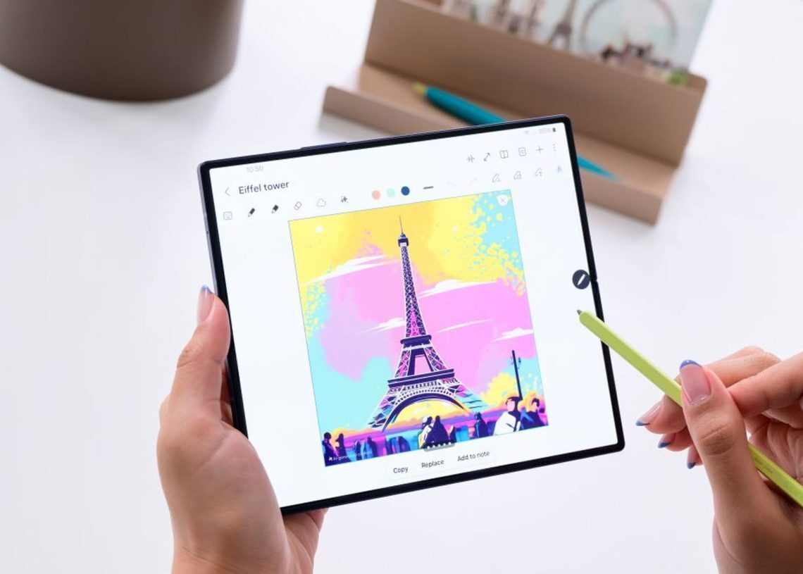 How to use Samsung Sketch to Image feature