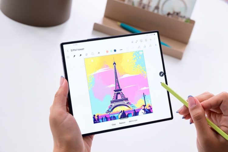 How to use Samsung Sketch to Image feature