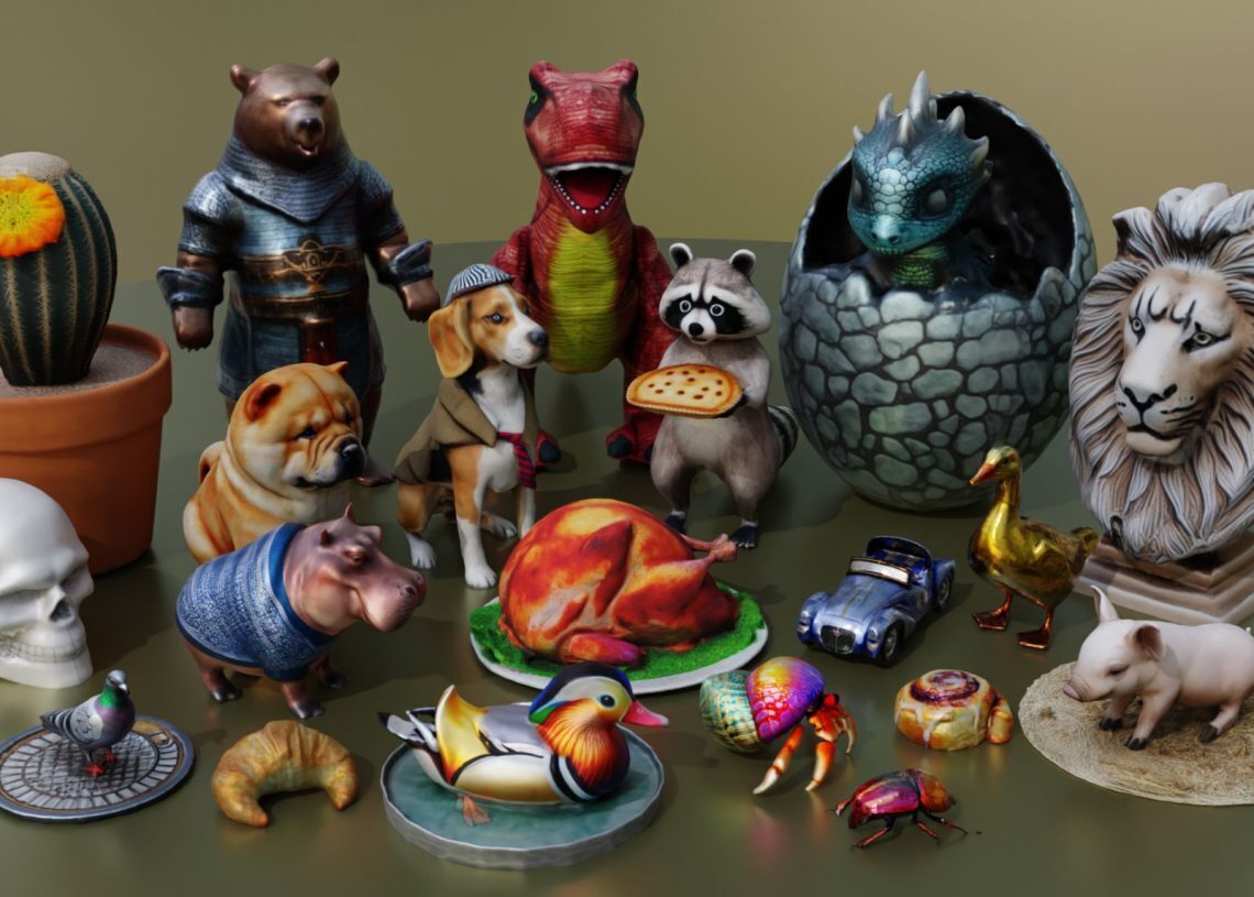 Meta 3D Gen makes it possible to create 3D models