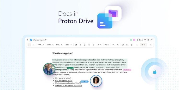 Proton Docs and Proton Drive