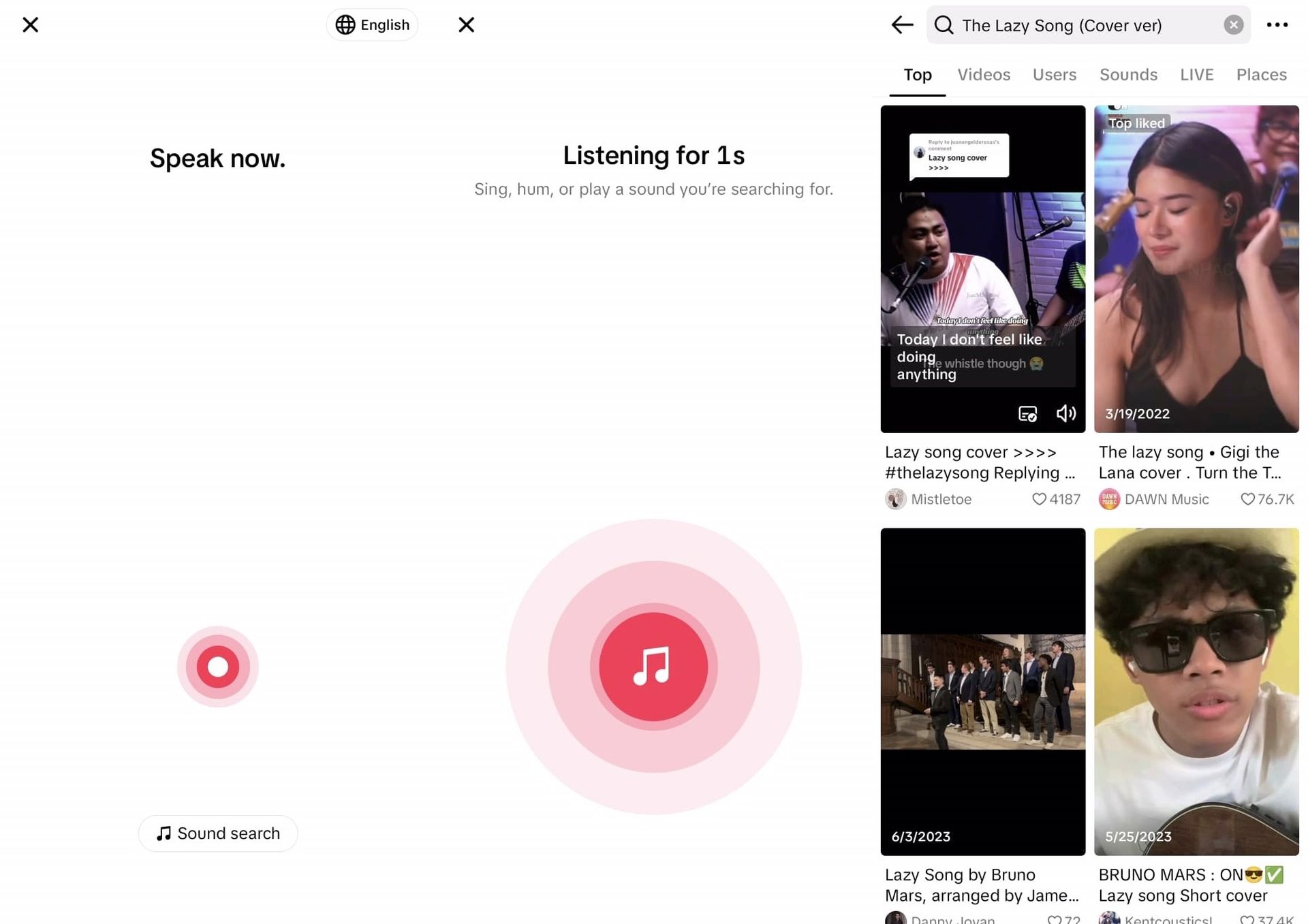 Comment utiliser la recherche sonore sur TikTok