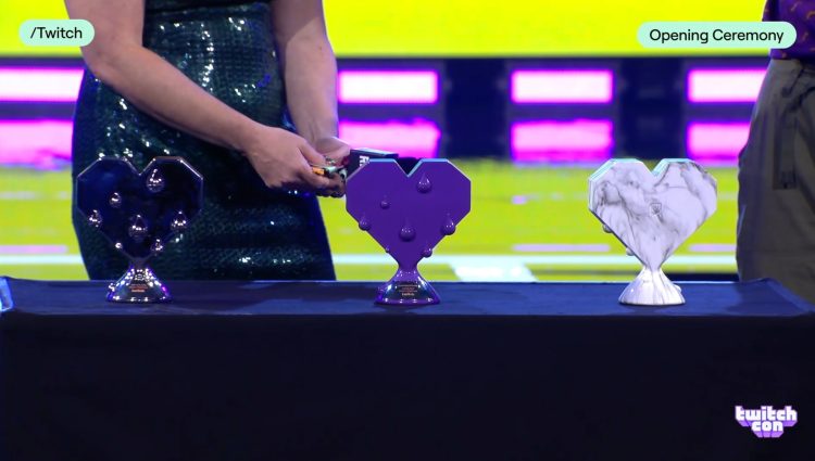 Twitch rewards streamers with the Twitch Bleed Purple Statue