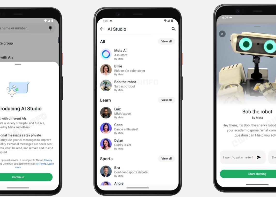 WhatsApp AI Studio will make chatbots easier to access and use
