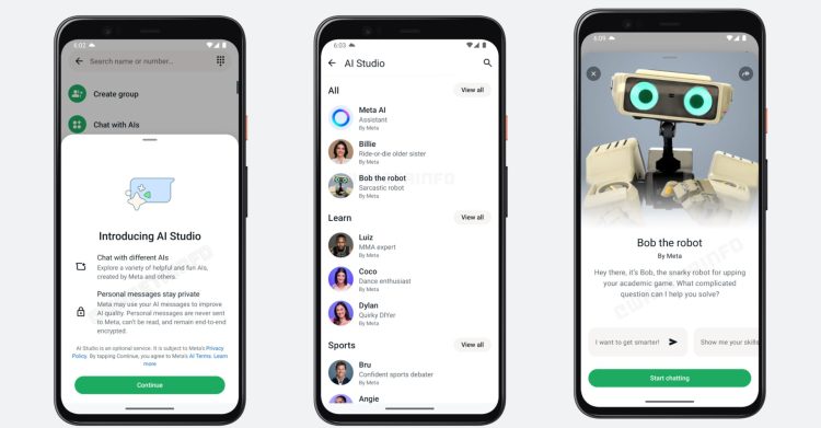 WhatsApp AI Studio will make it easier to interact with chatbots