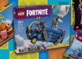 Lego Fortnite battle bus and mascots turned into bricks