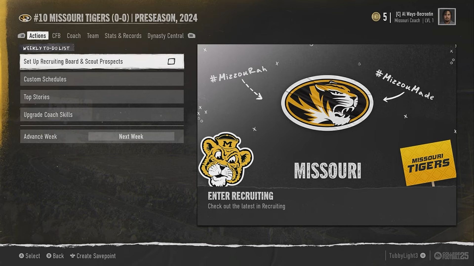 NCAA 25: How to recruit in College Football 25 Dynasty mode?