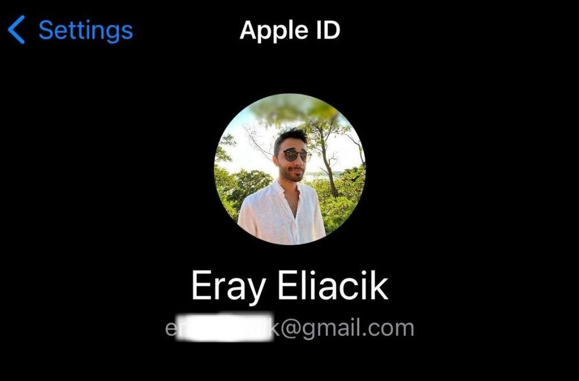 Apple ID отсутствует, Apple Account присутствует