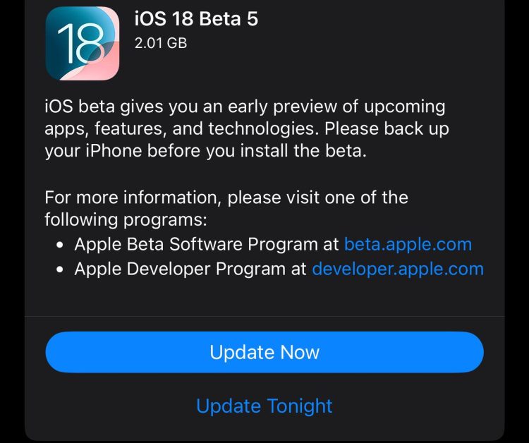 Everything new in iOS 18 Beta 5: What’s Apple cooking?