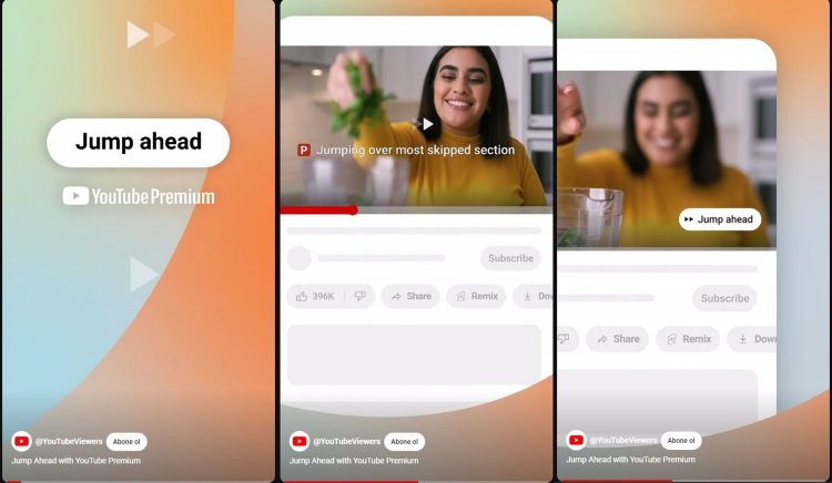 Jump Ahead on YouTube is a delayed feature