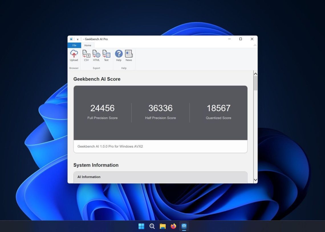 Geekbench AI 1.0