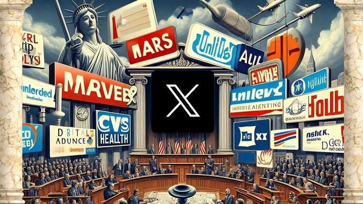 X lawsuit targets global ad alliance and big brands