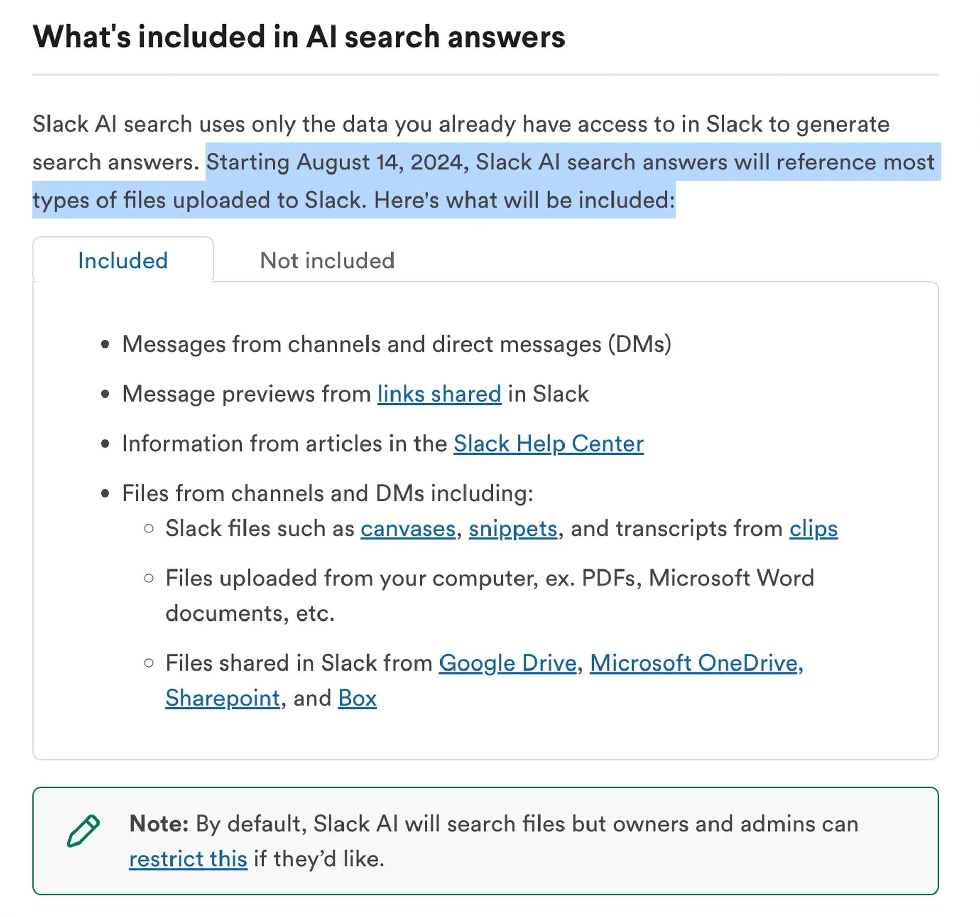 Using Slack AI opens the door to potential data leaks