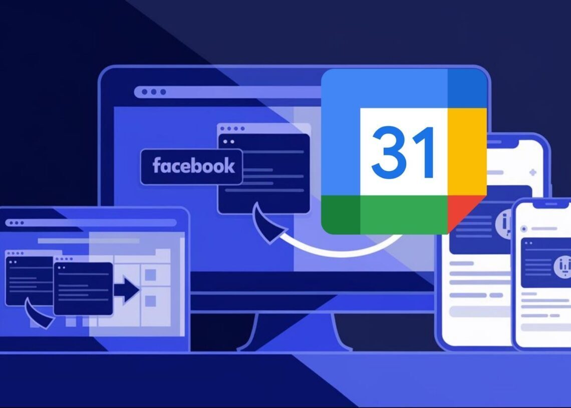 How to add Facebook events to Google Calendar