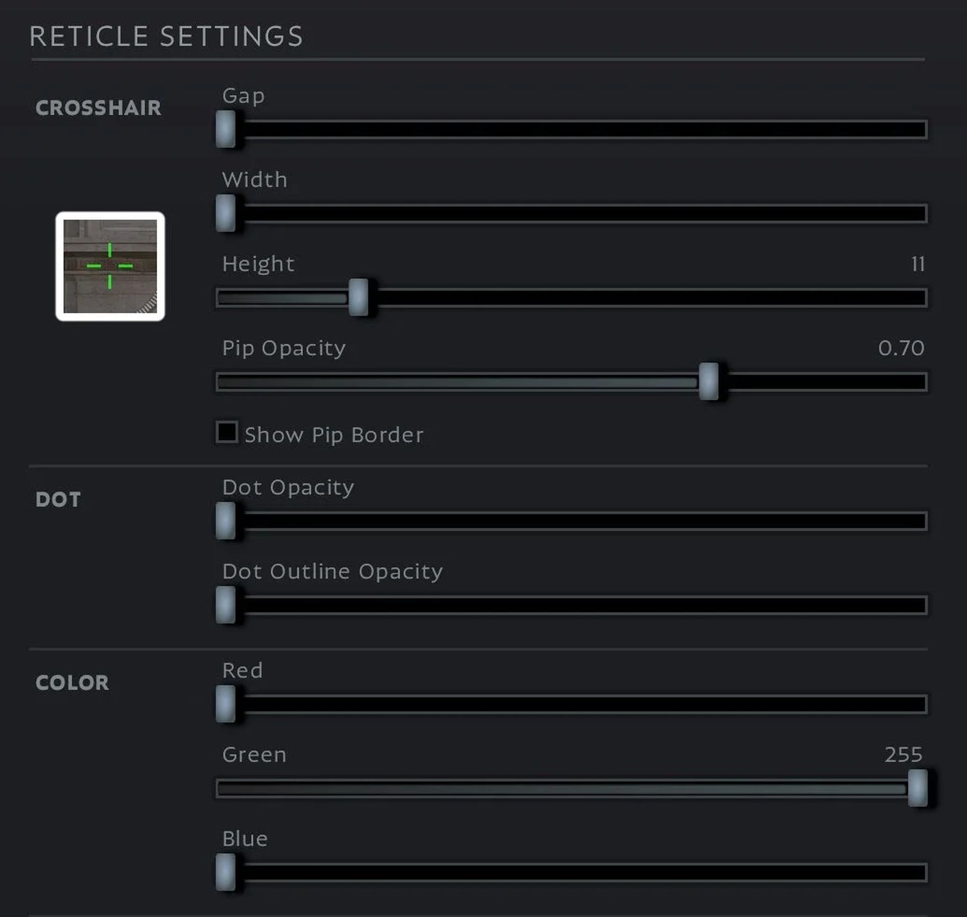 Comment changer et personnaliser le réticule dans Deadlock