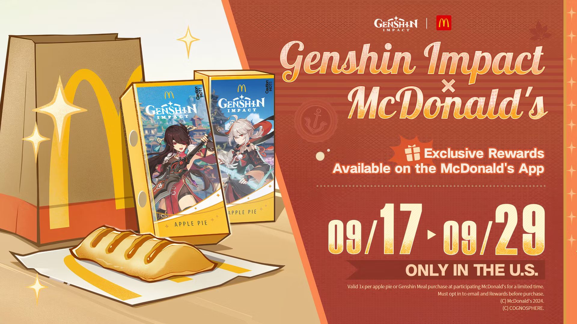 Сотрудничество Genshin Impact и McDonald's для создания вкусных приключений