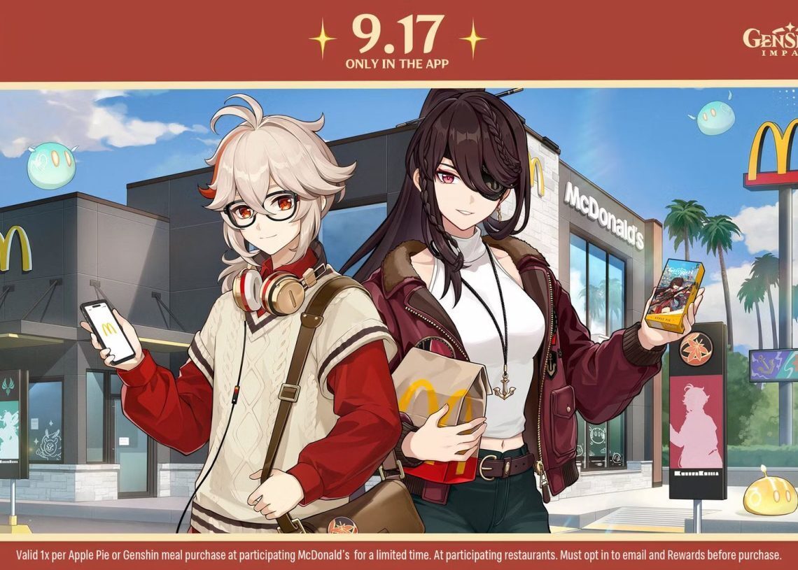 Genshin Impact McDonald's collaboration to deliver delicious adventure