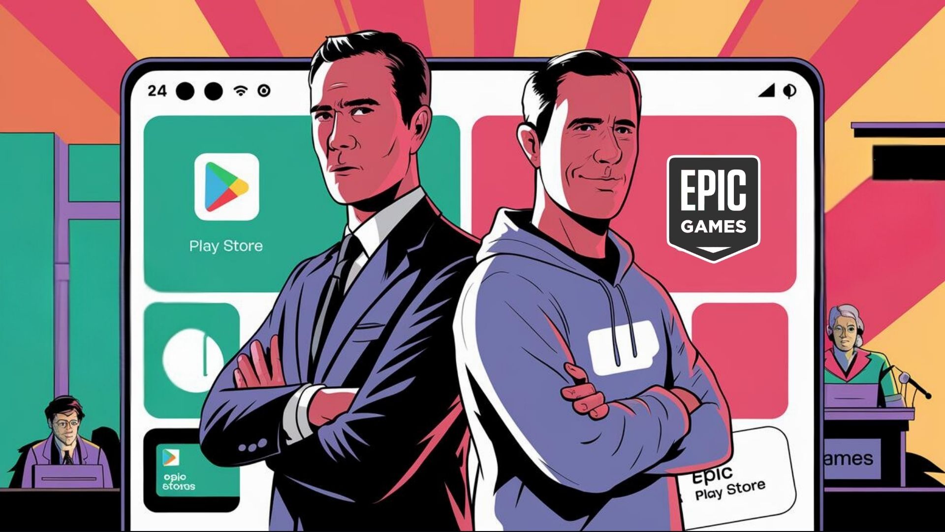 Het Android-imperium van Google stort drie jaar lang ineen door de overwinning van Epic