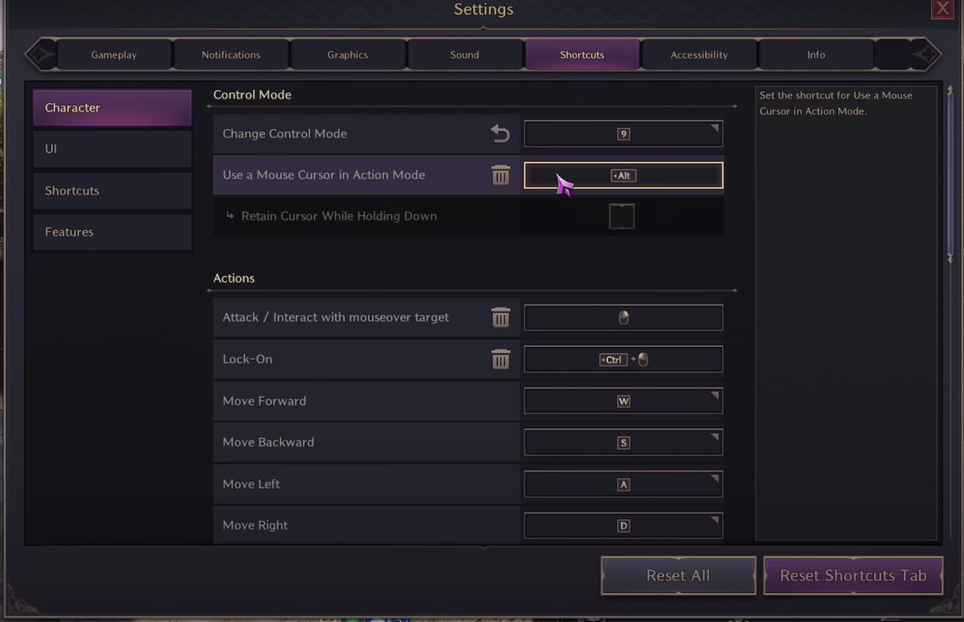 How to change keybinds in Throne and Liberty