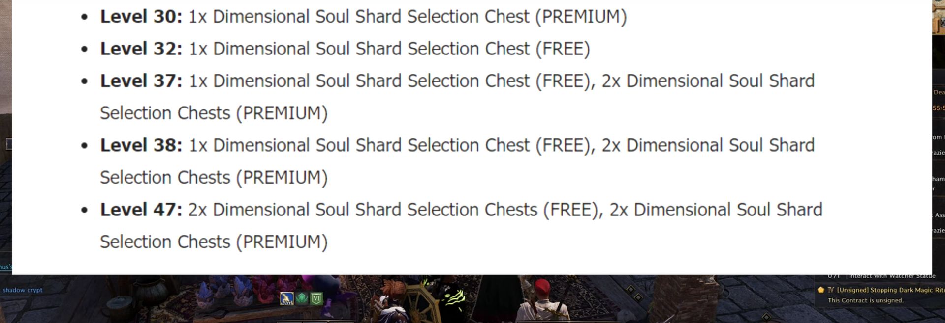 Hoe je Dimensional Soul Shards kunt vinden en gebruiken in Throne and Liberty