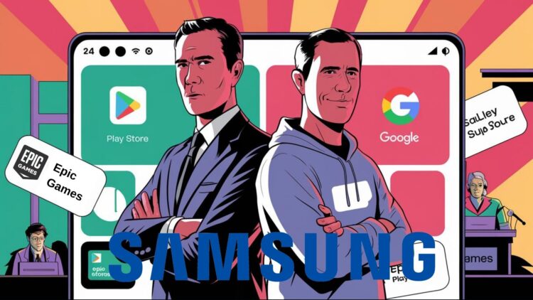 Samsung and Google are plotting to crush competition, says Epic Games