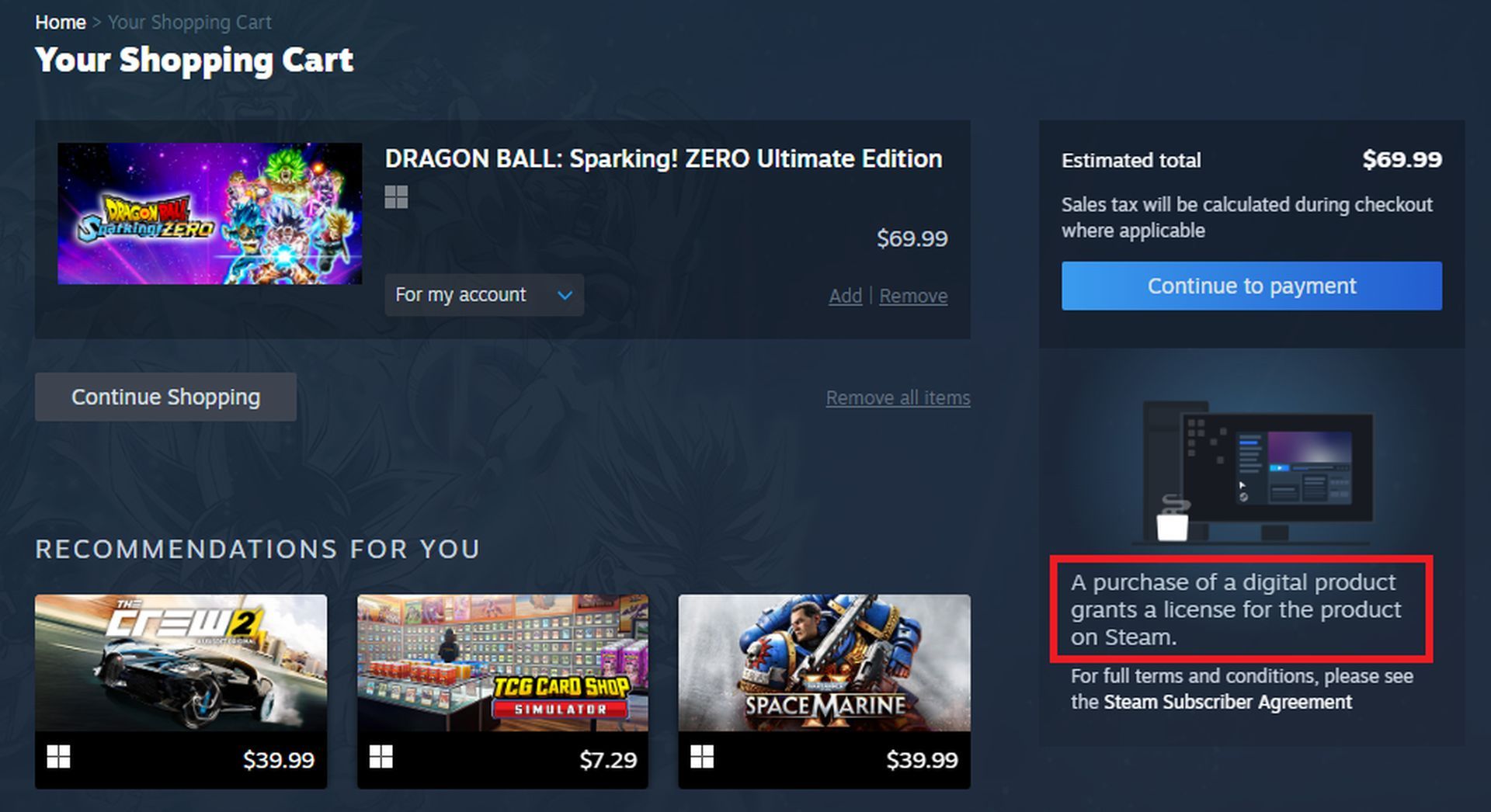 Steam's new message you don't actually buy games just licenses