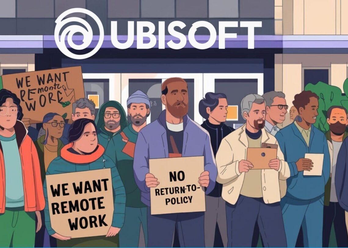 Ubisoft employees go on strike over return-to-work policy