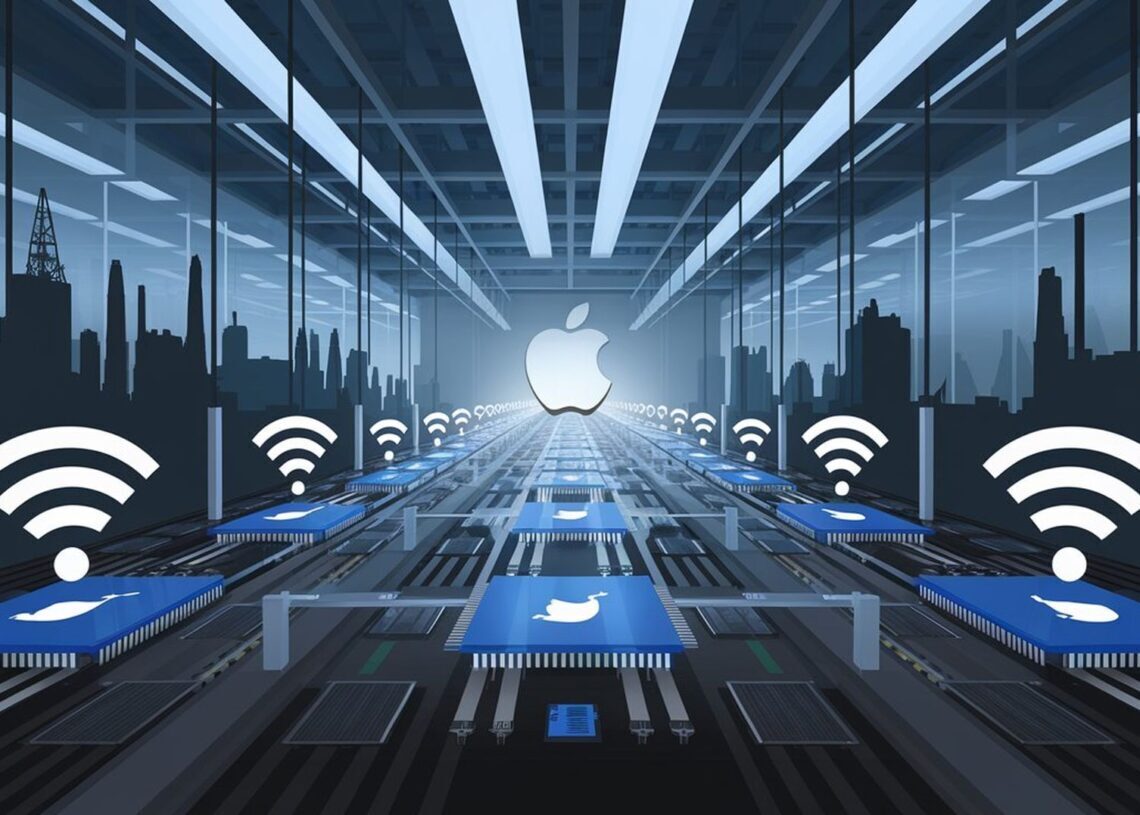 Apple Wi-Fi chips when iPhone 17 will replace Broadcom technology