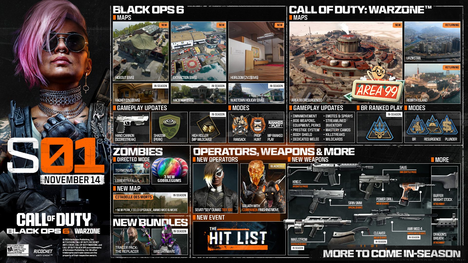 Black Ops 6 Season 1 launch