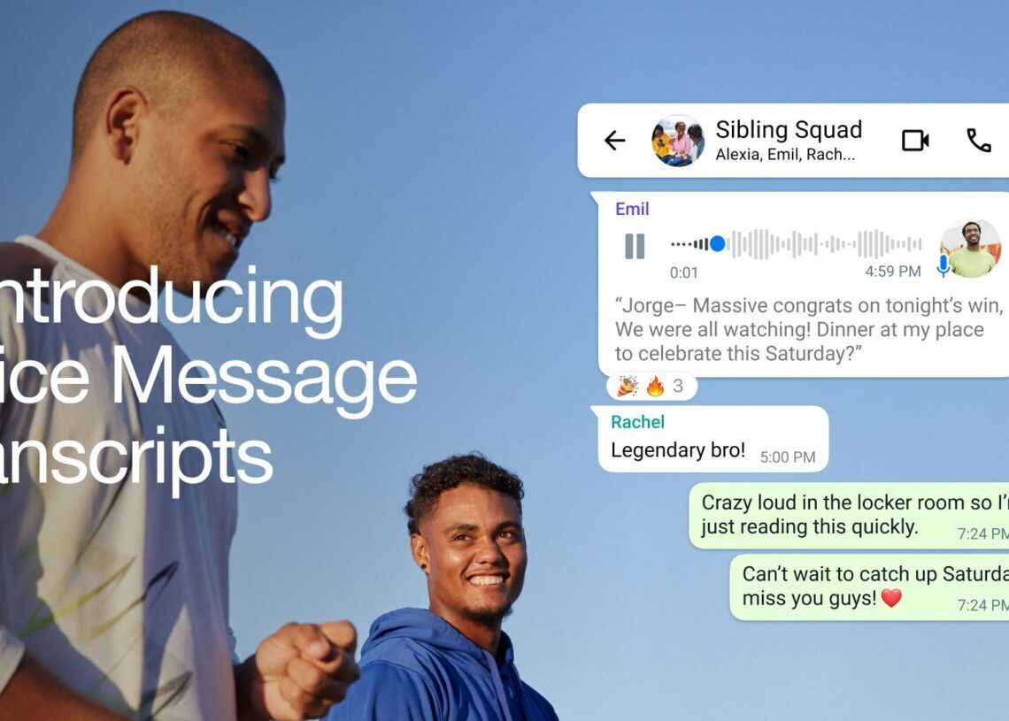 Read it, don’t hear it WhatsApp transforms voice messages for users