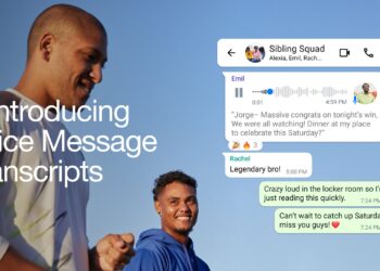 Read it, don’t hear it WhatsApp transforms voice messages for users