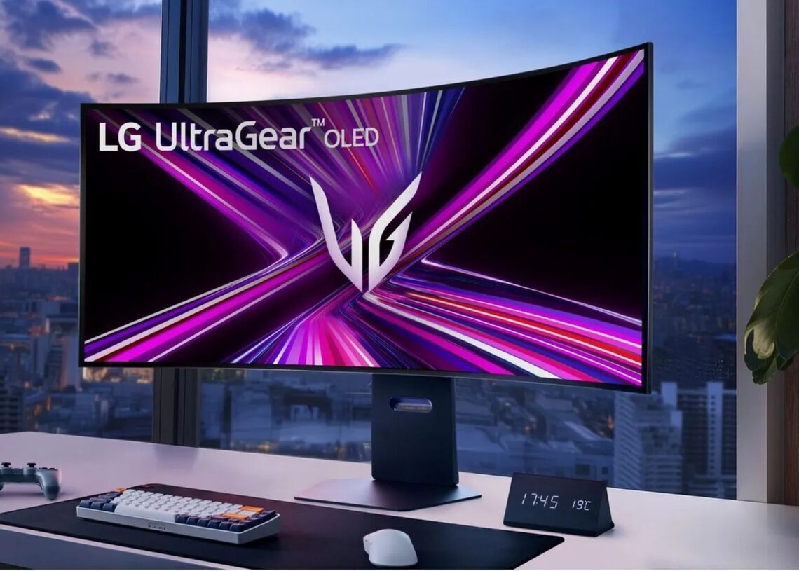 This LG monitor can bend and gamers are losing their minds