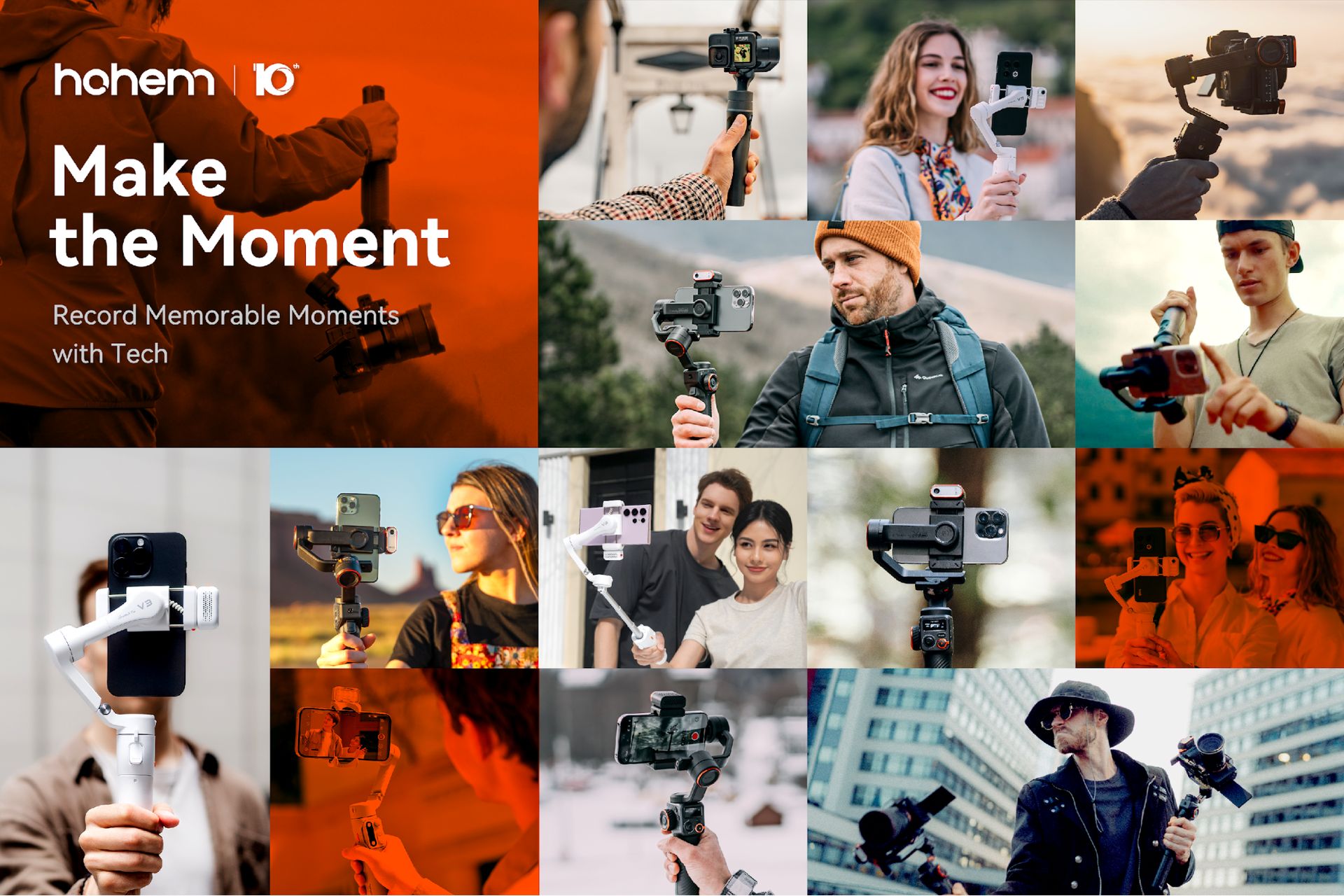 Dekada innowacji: jak Hohem na nowo zdefiniował stabilizację i wzmocnił pozycję twórców na całym świecie