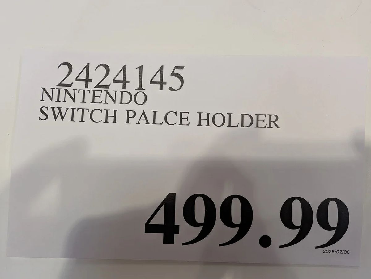 Wskazówki dotyczące wycieków Costco przy cenie 499 USD za Nintendo Switch 2