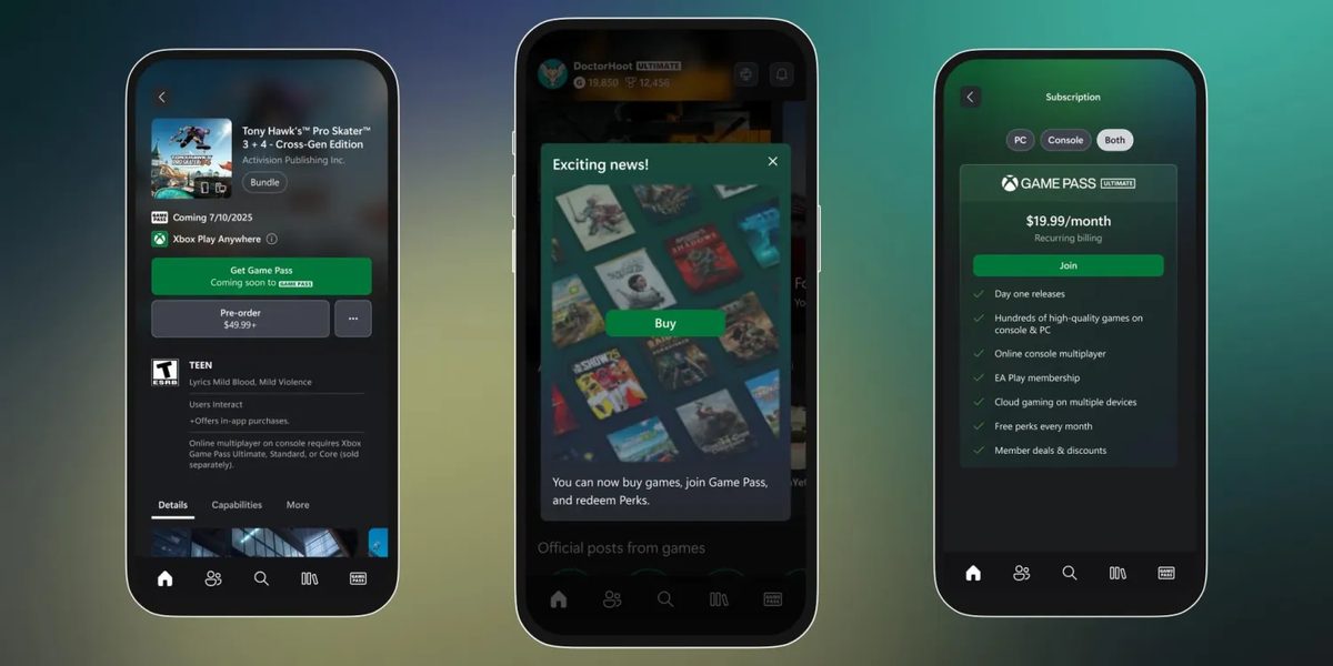 La aplicación de Xbox ahora te permite comprar juegos La aplicación de Xbox ahora te permite comprar juegos