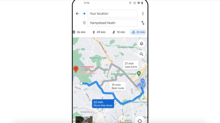Google Maps updates focus on European summer travel