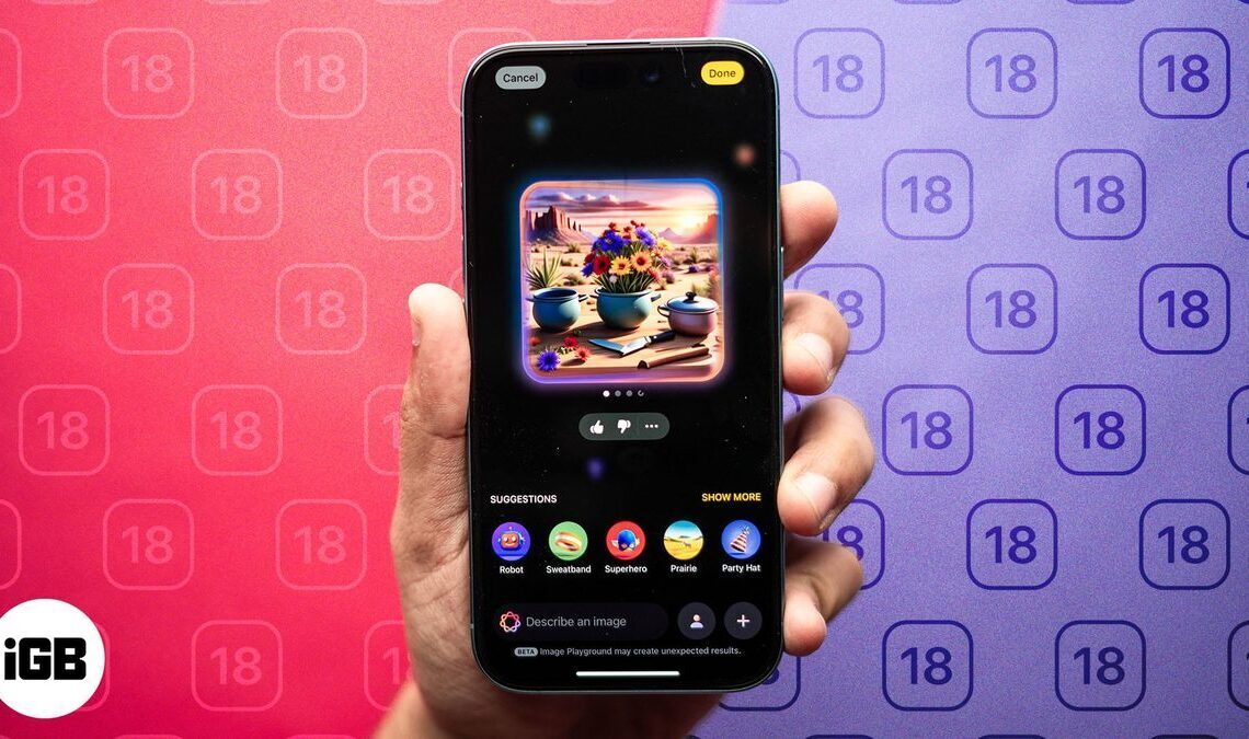 Ios 26: Image Playground revolutionizes AI image generation
