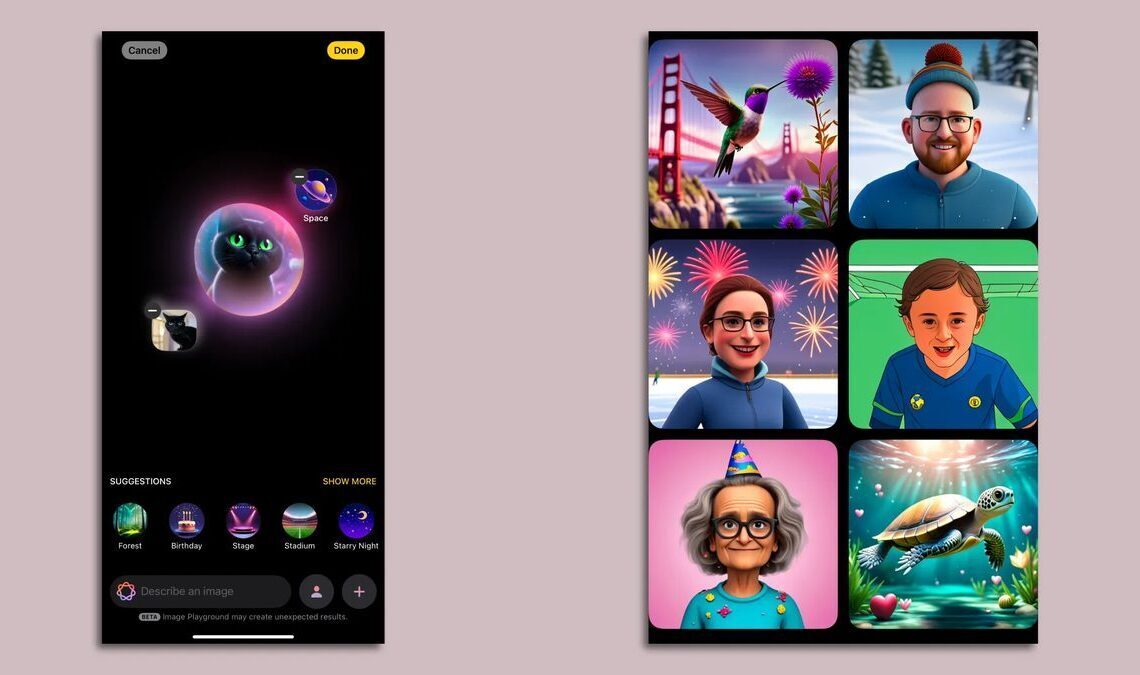 Apple adds ChatGPT to Image Playground app