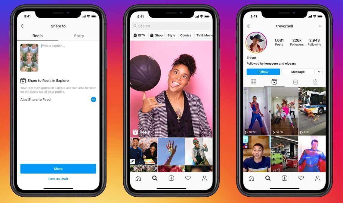 Facebook consolidates all video into reels format