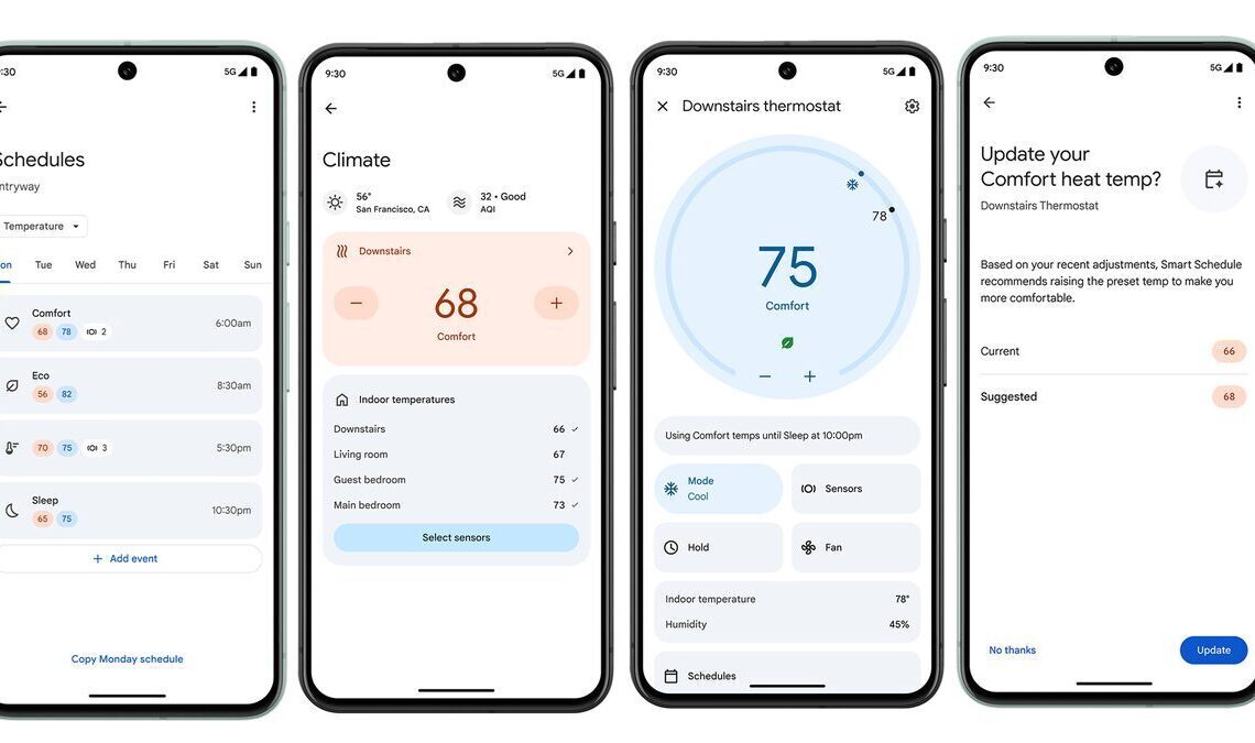 Google Home app adds nine features