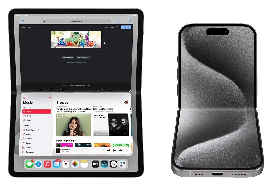 iPhone Fold might have a smaller display than you think
