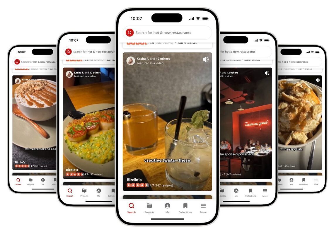 Yelp’s AI turns reviews into video clips